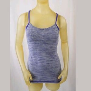 LULULEMON Purple Power Y Tank Size 4